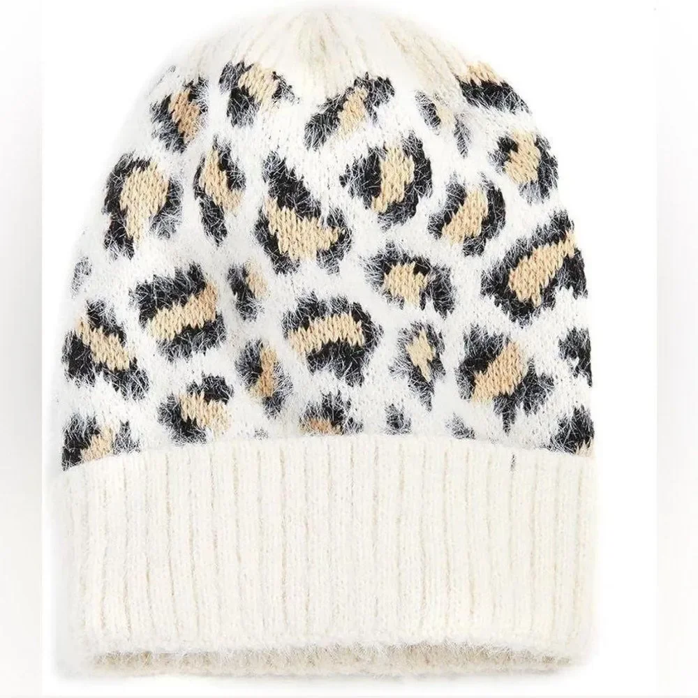 Hattack Women's Animal Print Beanie